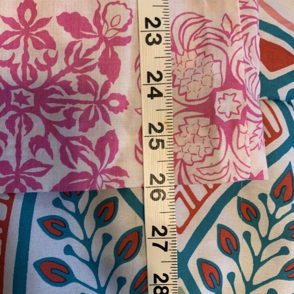 Hilo Hattie EUC pink white Hawaiian pineapple shirt M - Picture 5 of 7